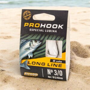 Anzuelo empatillado sharp especial lubina